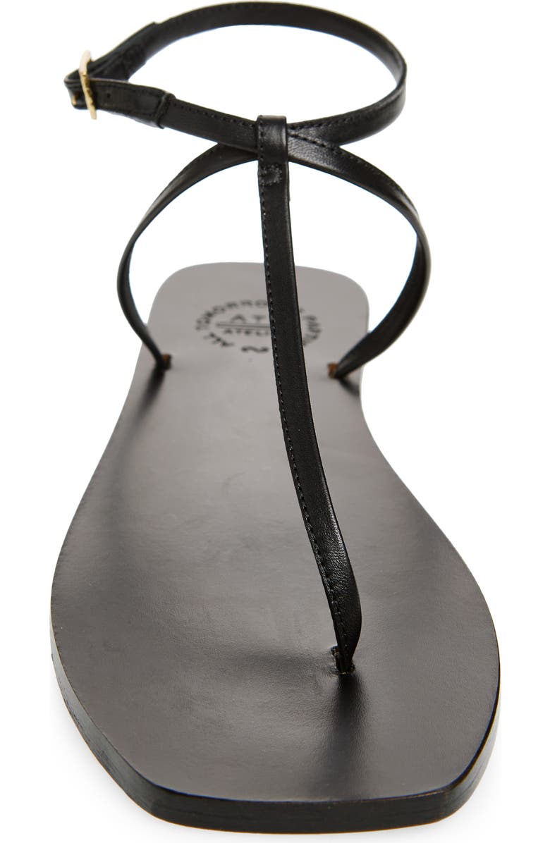 ATP ATELIER Alassia T-Strap Sandal, Alternate, color, Black