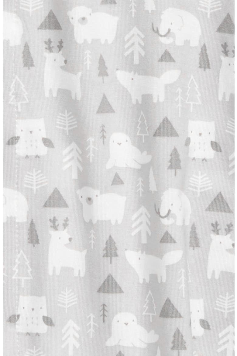 Denali Footie, Alternate, color, WHITE