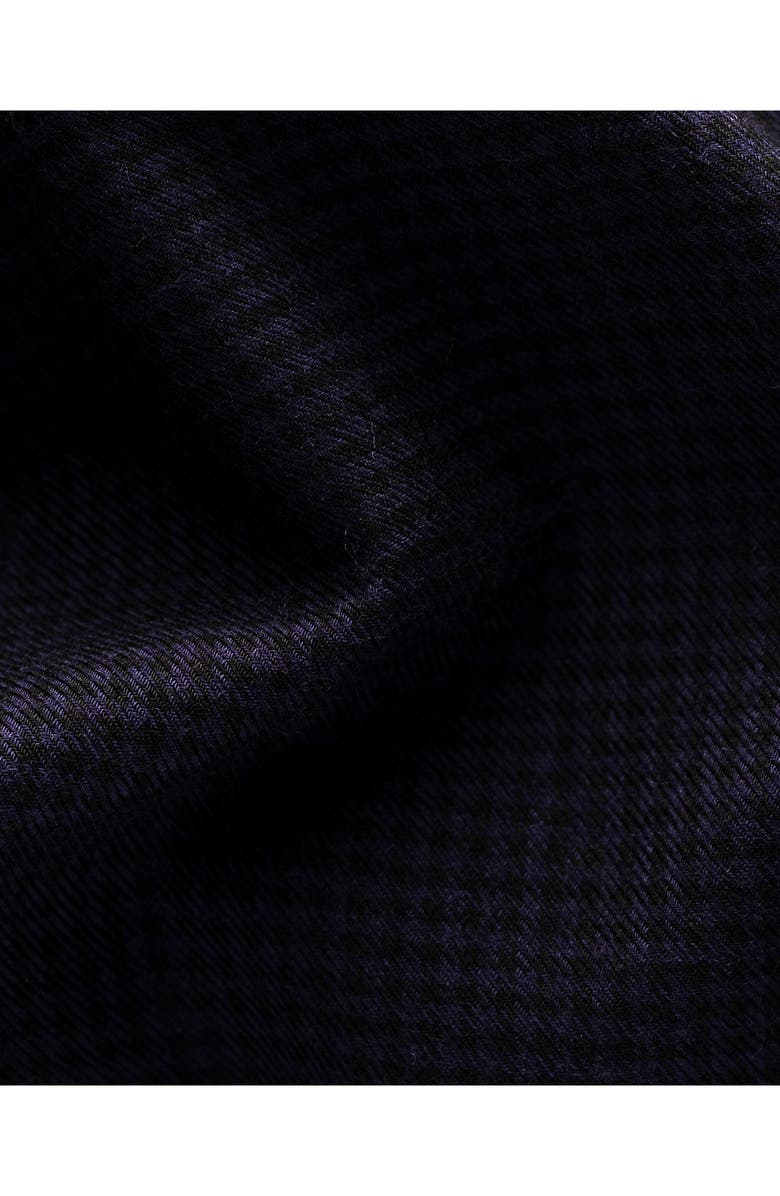 Eton Contemporary Fit Houndstooth Merino Wool Dress Shirt, Alternate, color,