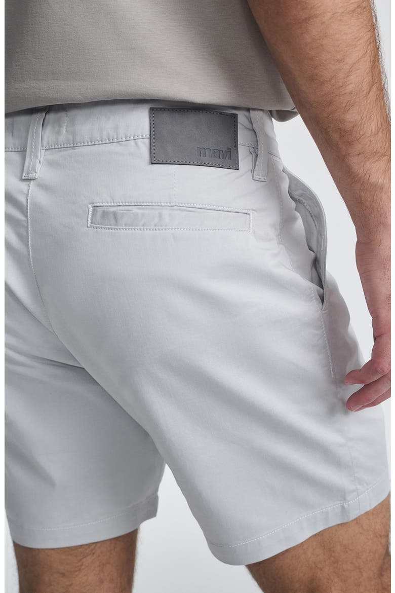 Nate City Smart Flat Front Stretch Twill Shorts, Alternate, color, STONE CITY SMART