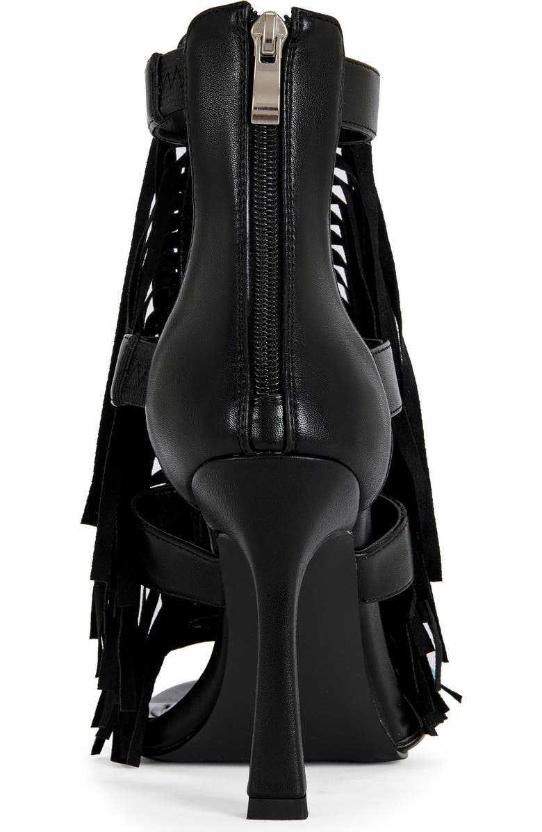 AZALEA WANG Sumac Stiletto Sandal, Alternate, color, Black