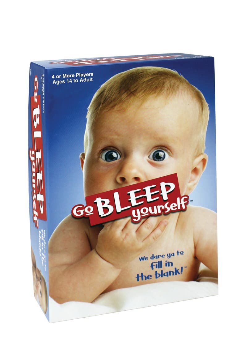 Go Bleep Yourself The Party Game That Dares You To Fill In The Blank, Alternate, color, Multicolored