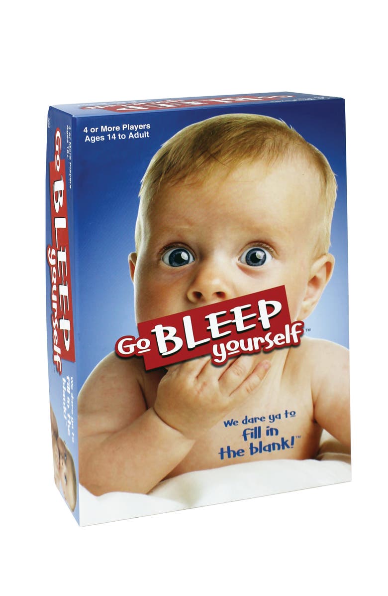 PlayMonster Go Bleep Yourself The Party Game That Dares You To Fill In The Blank, Alternate, color, Multicolored