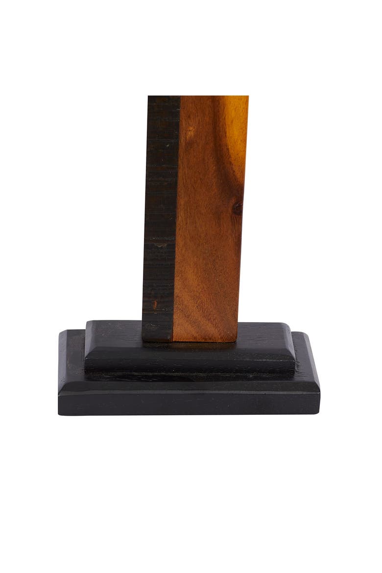 Brown Wood Rustic Wall Decor Cross, Alternate, color, BLACK