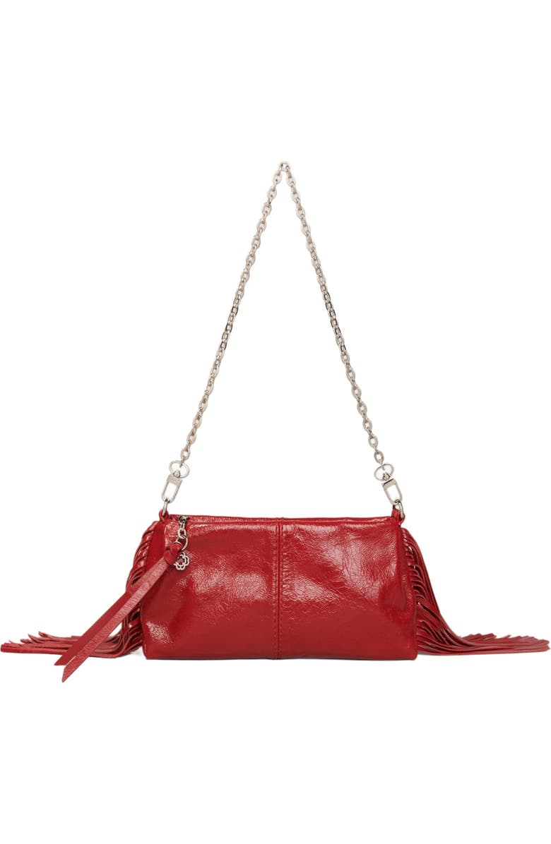 maje Miss M Pouch leather clutch, Main, color,