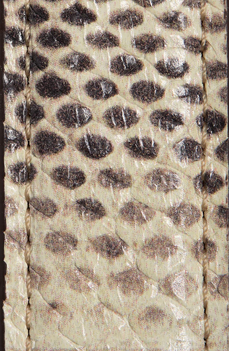 Cult Gaia Fiore Leather Belt, Alternate, color, 