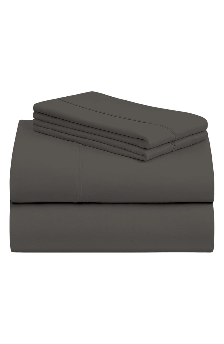 Luxury Home Cozy Cotton Sheet Set, Main, color, Silver Gray