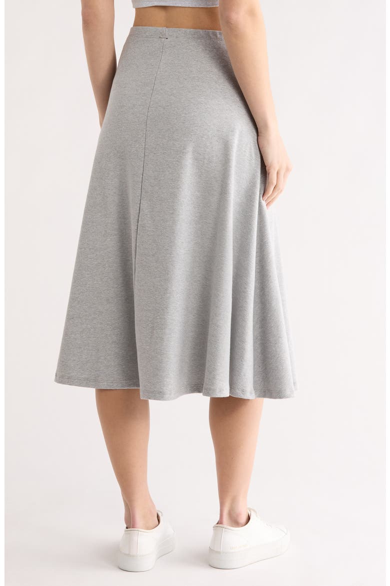 Flared Midi Skirt, Alternate, color, MOONSTRUCK