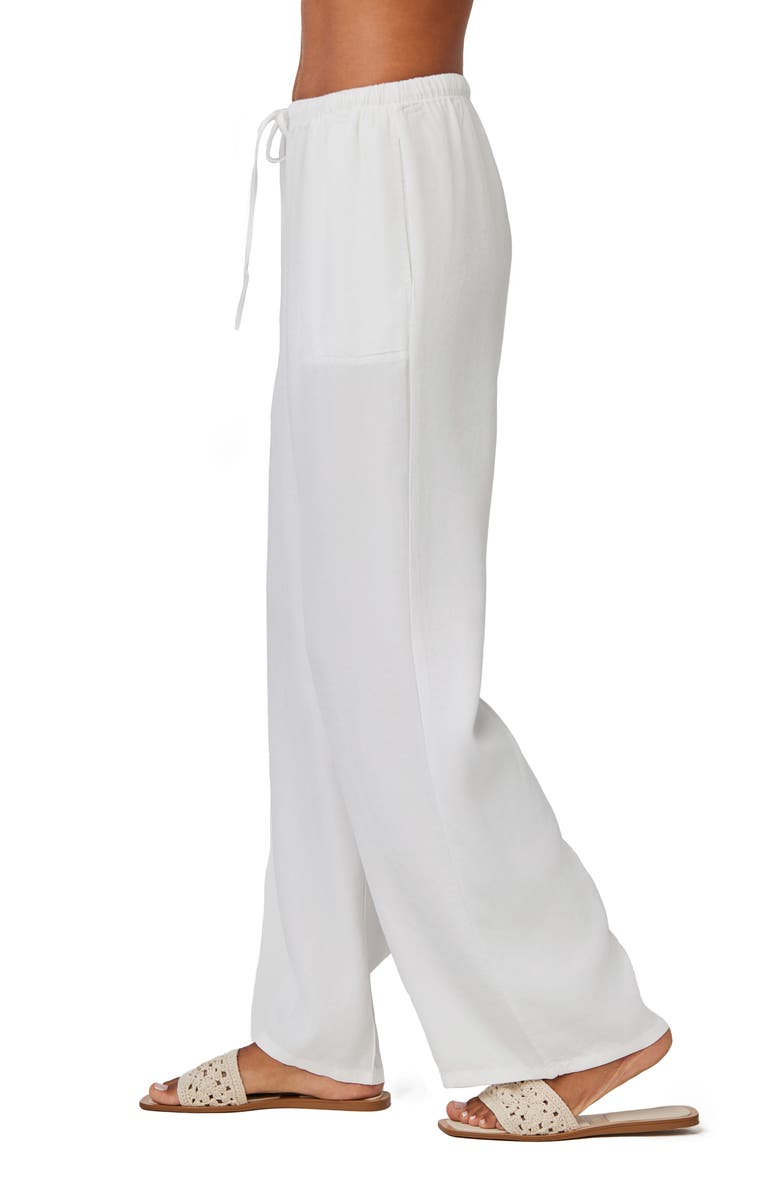 Bella Dahl Kylie Drawstring Wide Leg Pants, Alternate, color, 