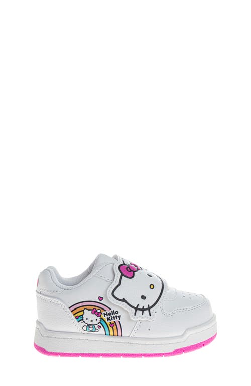Josmo Kids' X Hello Kitty Sneaker In White Pink