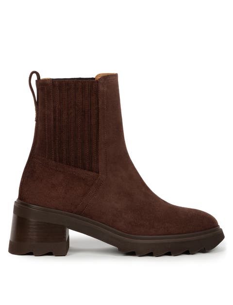 Lison Flat Ankle Boots