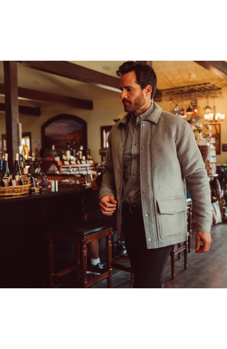 Mountain Khakis Dover Wool Jacket, Alternate, color, Heather Grey