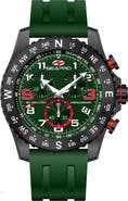 Seapro Tachymeter Chronograph Rubber Strap Watch, 48mm