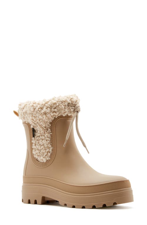 La Canadienne Peak Faux Shearling Winter Boot In Multi