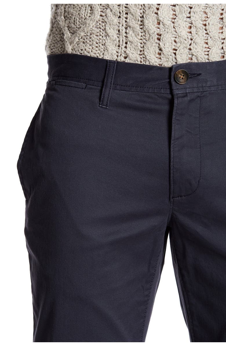 14th & Union The Wallin Stretch Twill Trim Fit Chino Pants - 30-34" Inseam, Alternate, color, Navy India Ink