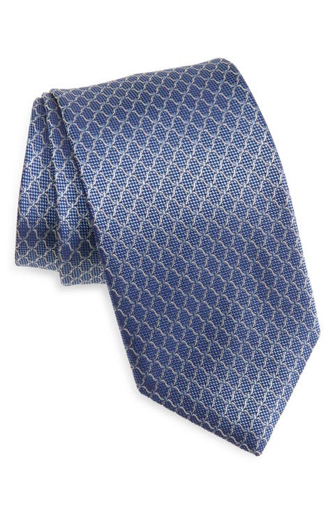 Neat Silk Tie