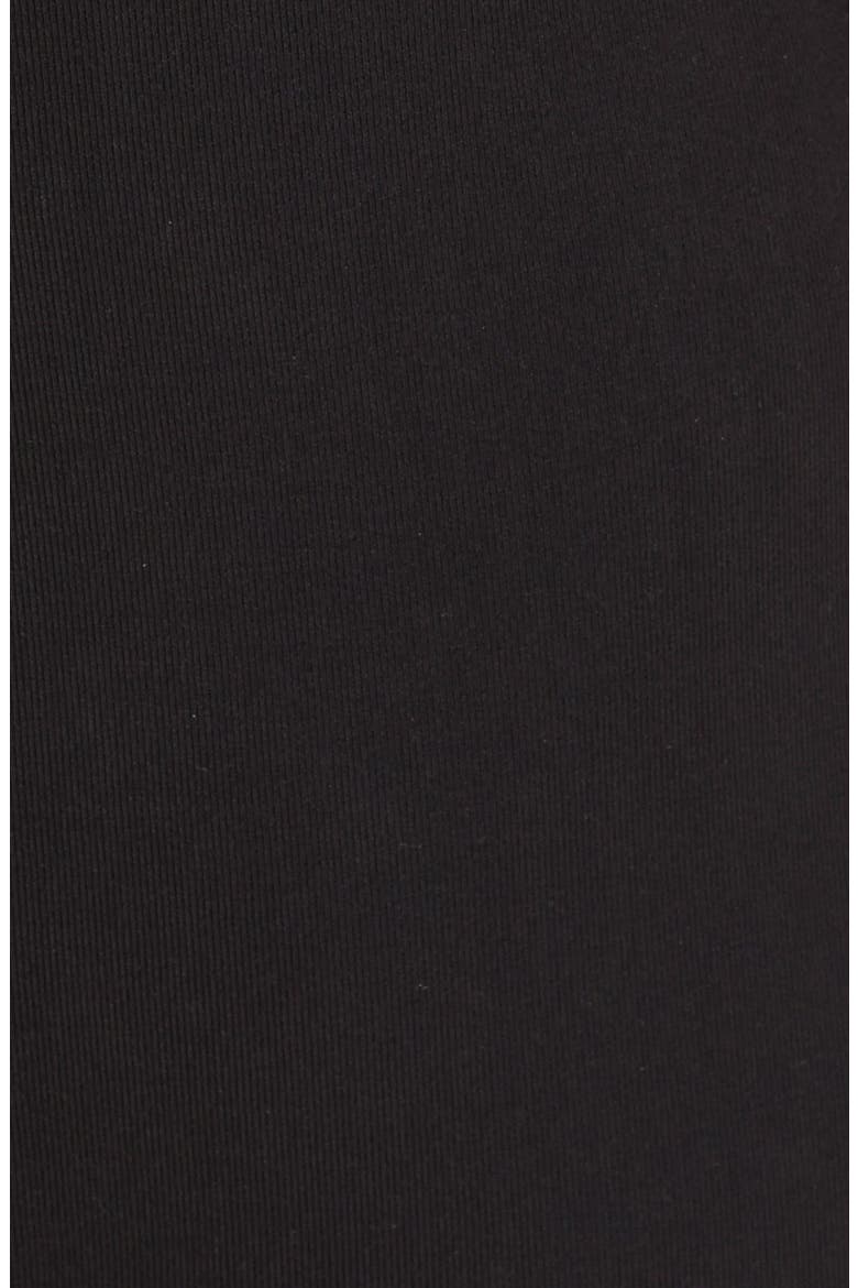 Knit Shift Dress, Alternate, color, BLACK