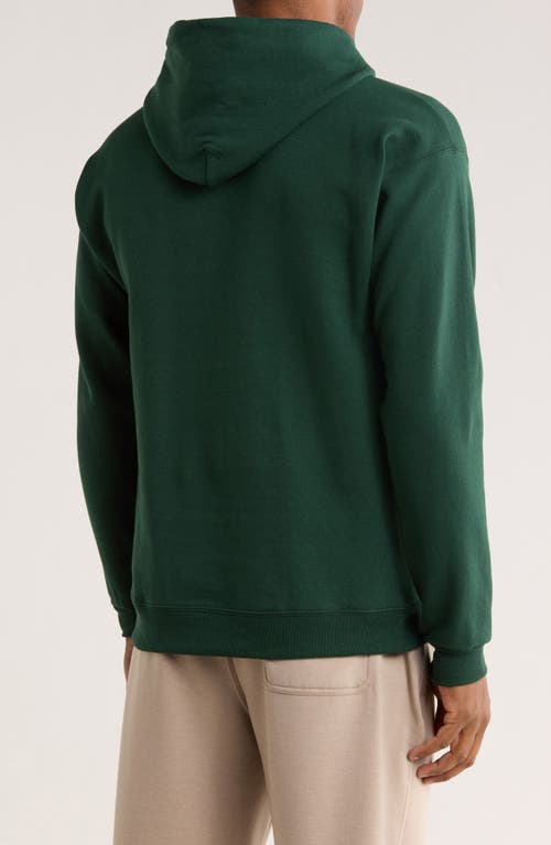 Hanes Ecosmart Fleece Hoodie In Green