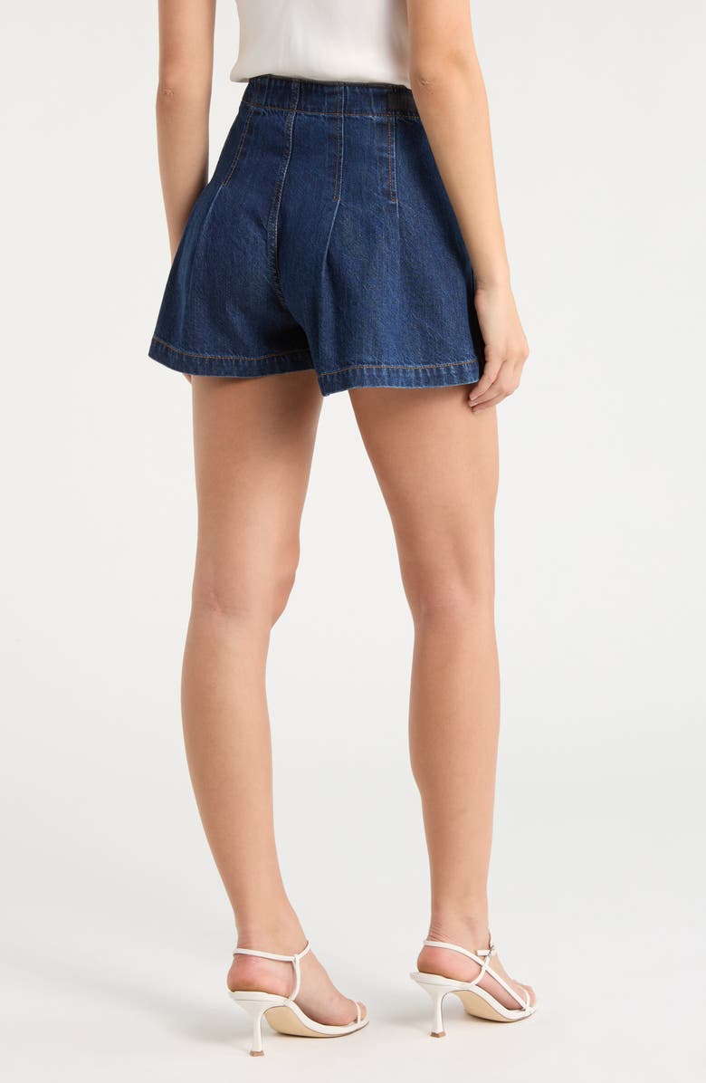 PAIGE Chleo Denim Shorts, Alternate, color, Splendor