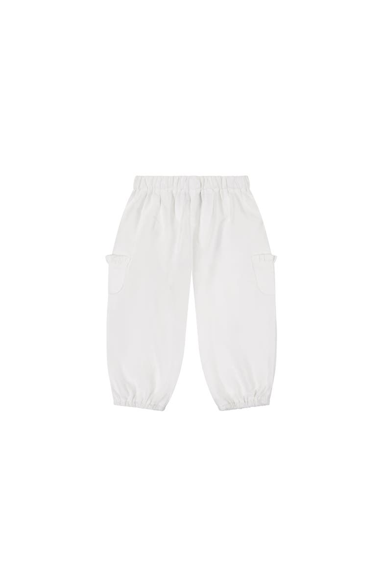 Busy Bees Charlotte Bubble Cuff Pant Cream Corduroy, Main, color, 