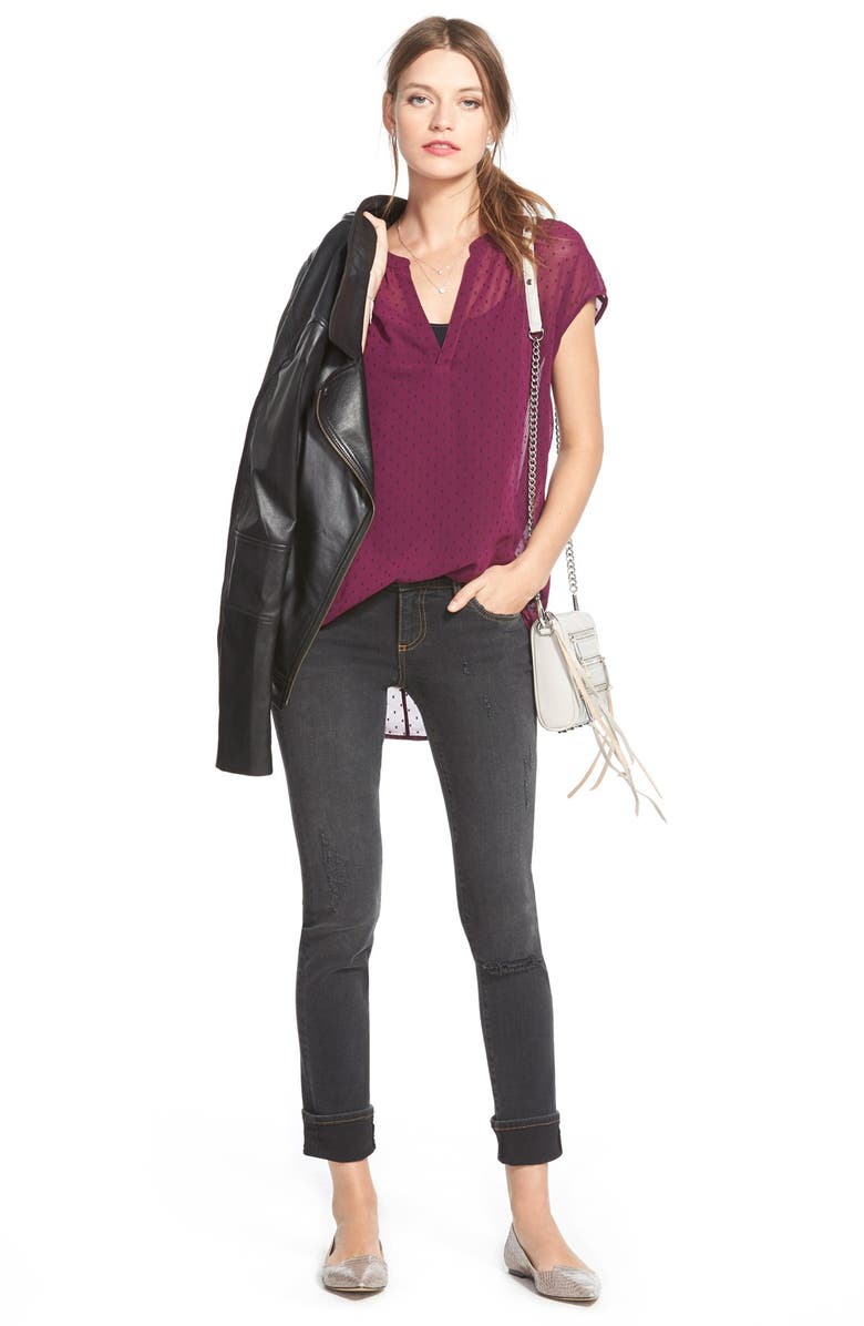 Nadri Double Pendant Necklace, Alternate, color, 