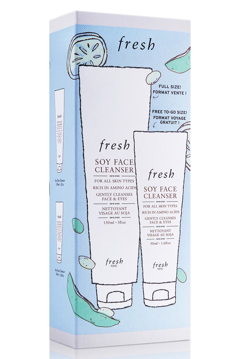 Soy Face Cleanser Set $53 Value, Alternate, color, NO COLOR