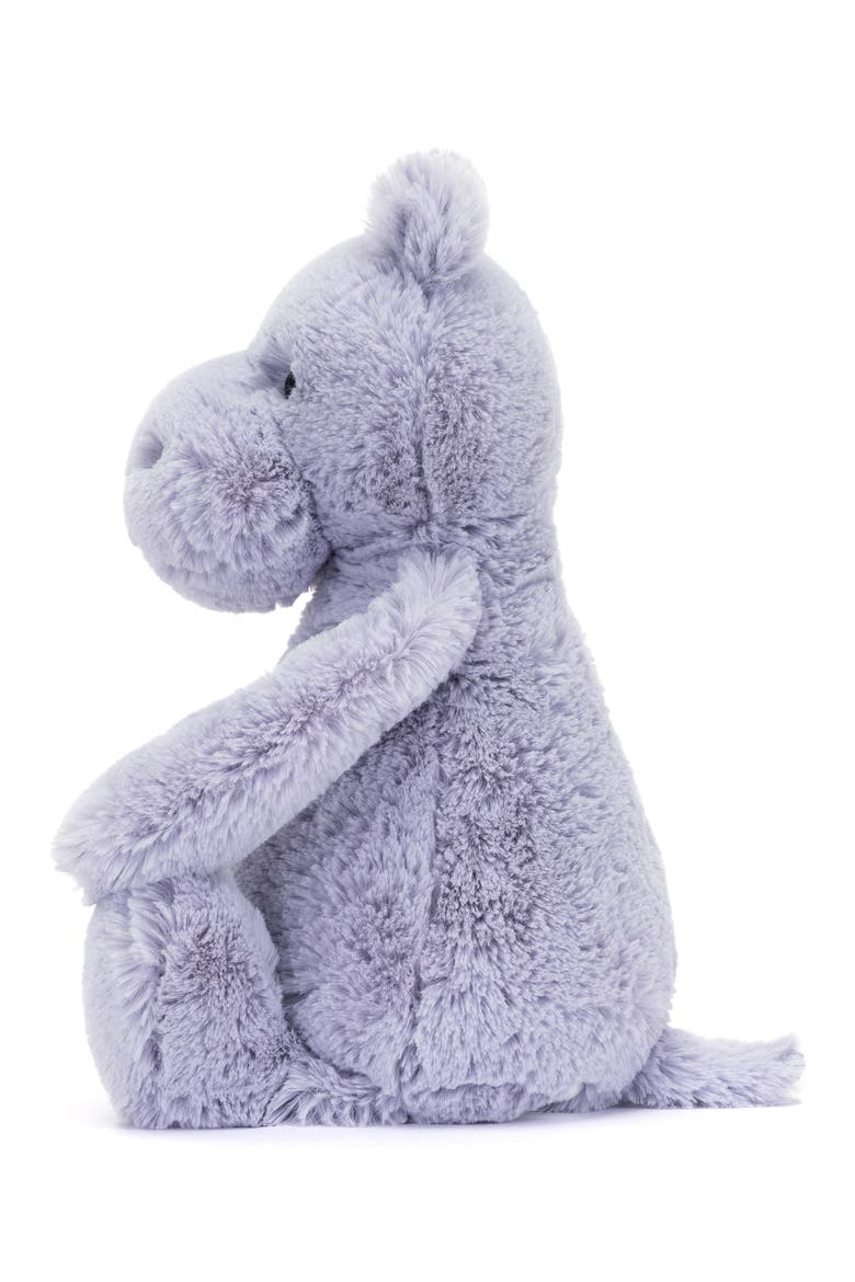 Bashful Hippo Plushie, Alternate, color, PURPLE