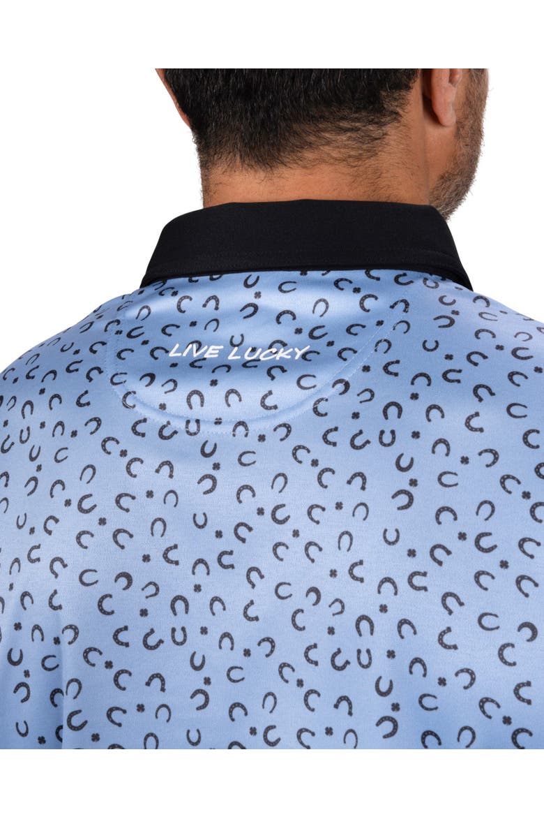 Good Luck Polo, Alternate, color, Peri Blue