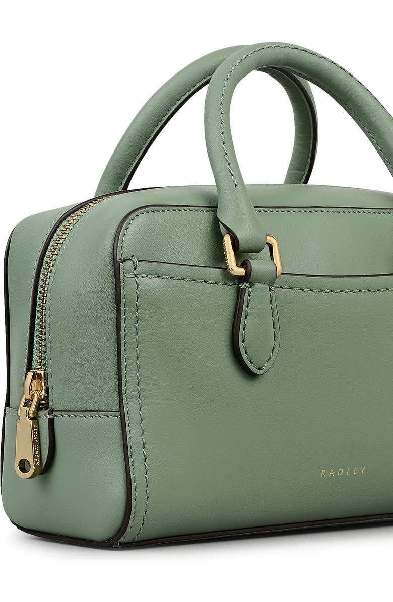 Radley Mini Portland Way Zip Top Handle Bag, Alternate, color, Pistachio