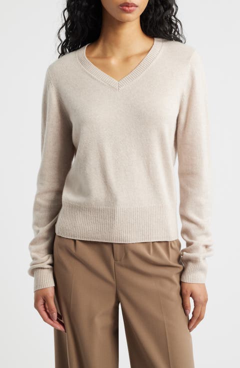 Tove V-Neck Wool & Cashmere Sweater