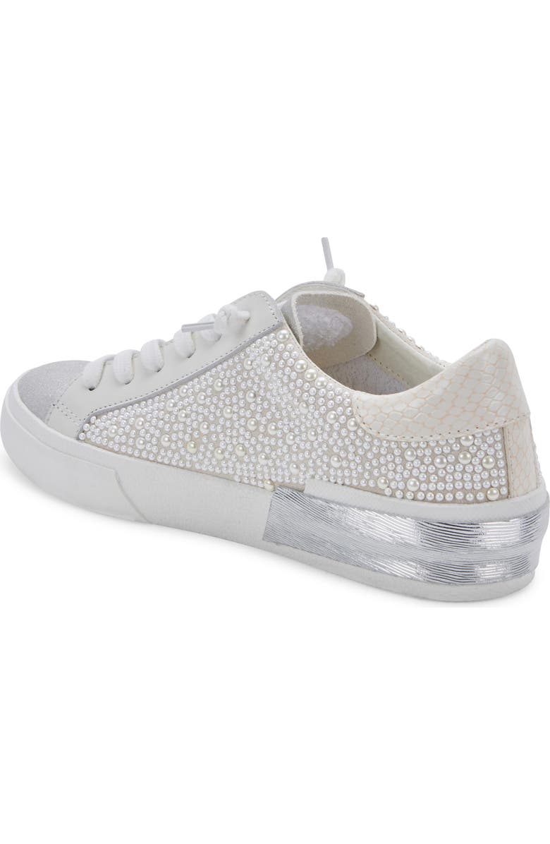 Dolce Vita Zina Imitation Pearl Sneaker, Alternate, color,