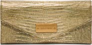 Brahmin Veronica Croc Embossed Leather Wallet