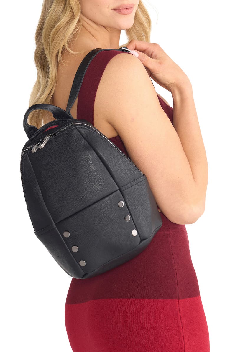 HAMMITT Hunter Medium Backpack, Alternate, color, Black/ Gunmetal