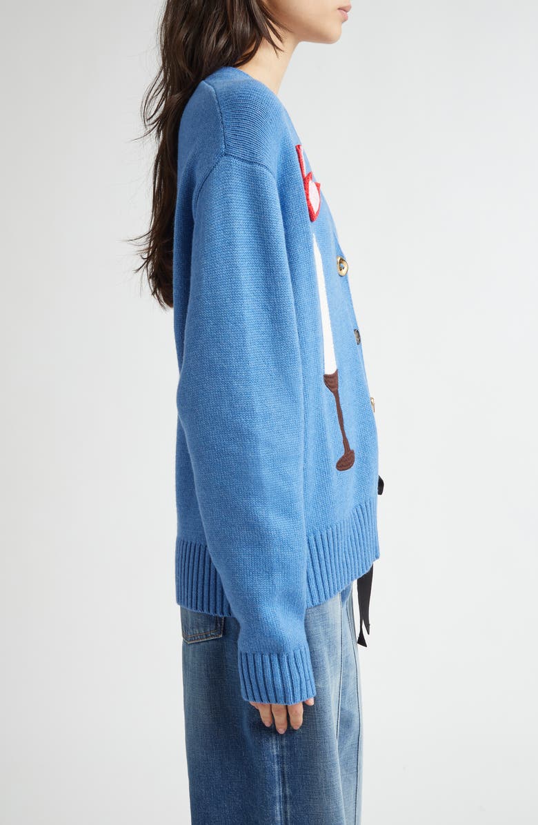 Stine Goya Candle Setting Cardigan, Alternate, color, 