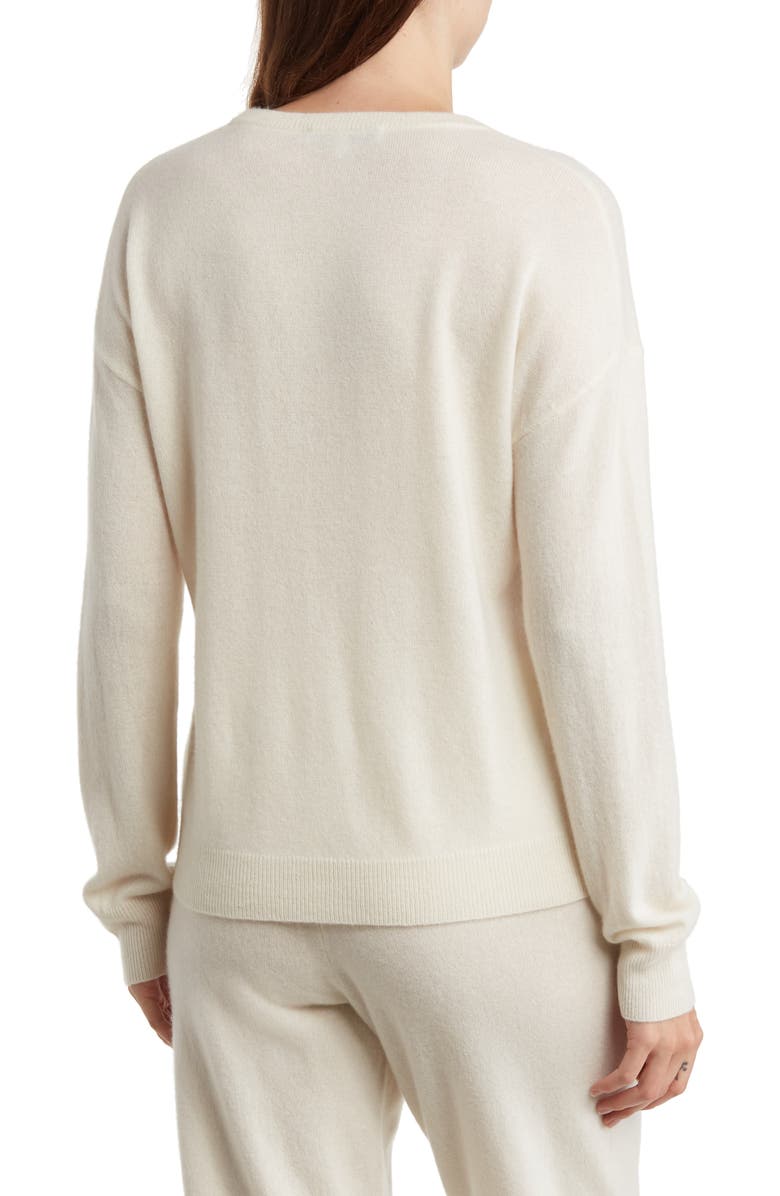 THE CASHMERE PROJECT Lemon Graphic Cashmere Sweater, Alternate, color,