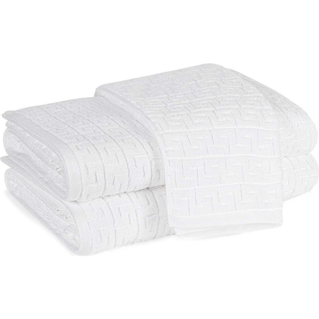 Matouk Athena Bath Sheet In White