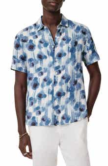 John Varvatos Sean Short Sleeve Button-Up Shirt