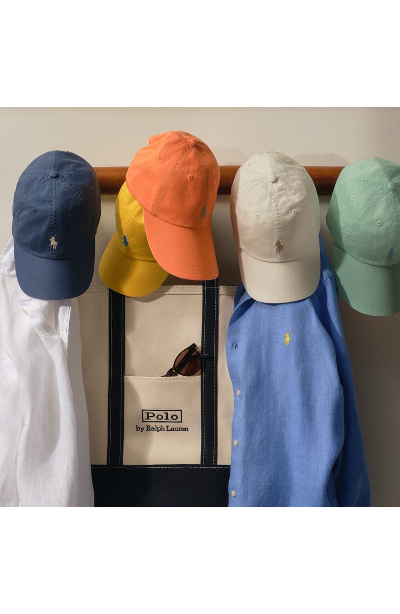 Polo Ralph Lauren The Iconic Cotton Chino Baseball Cap, Alternate, color, 