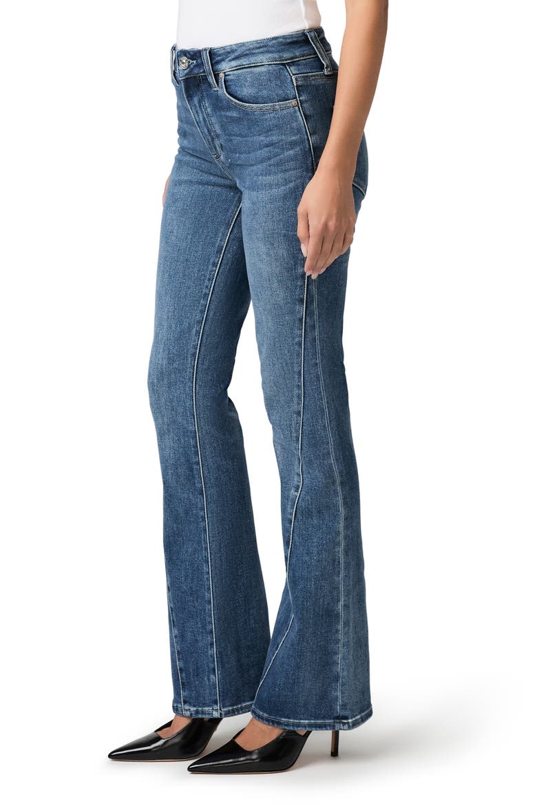 Laurel Canyon Twisted Seam Bootcut Jeans, Alternate, color, BOWERY