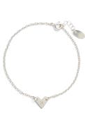 Nashelle Initial Heart Bracelet