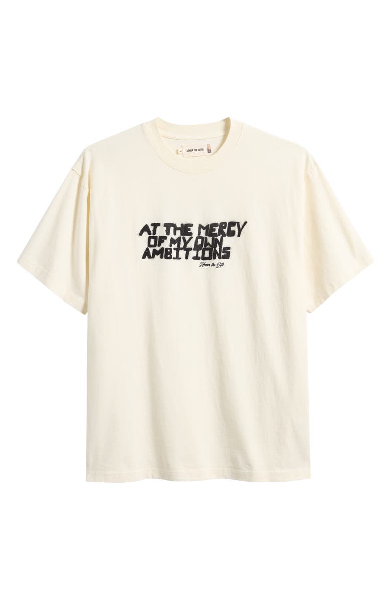 HONOR THE GIFT Ambitions Cotton Graphic T-Shirt, Main, color, White