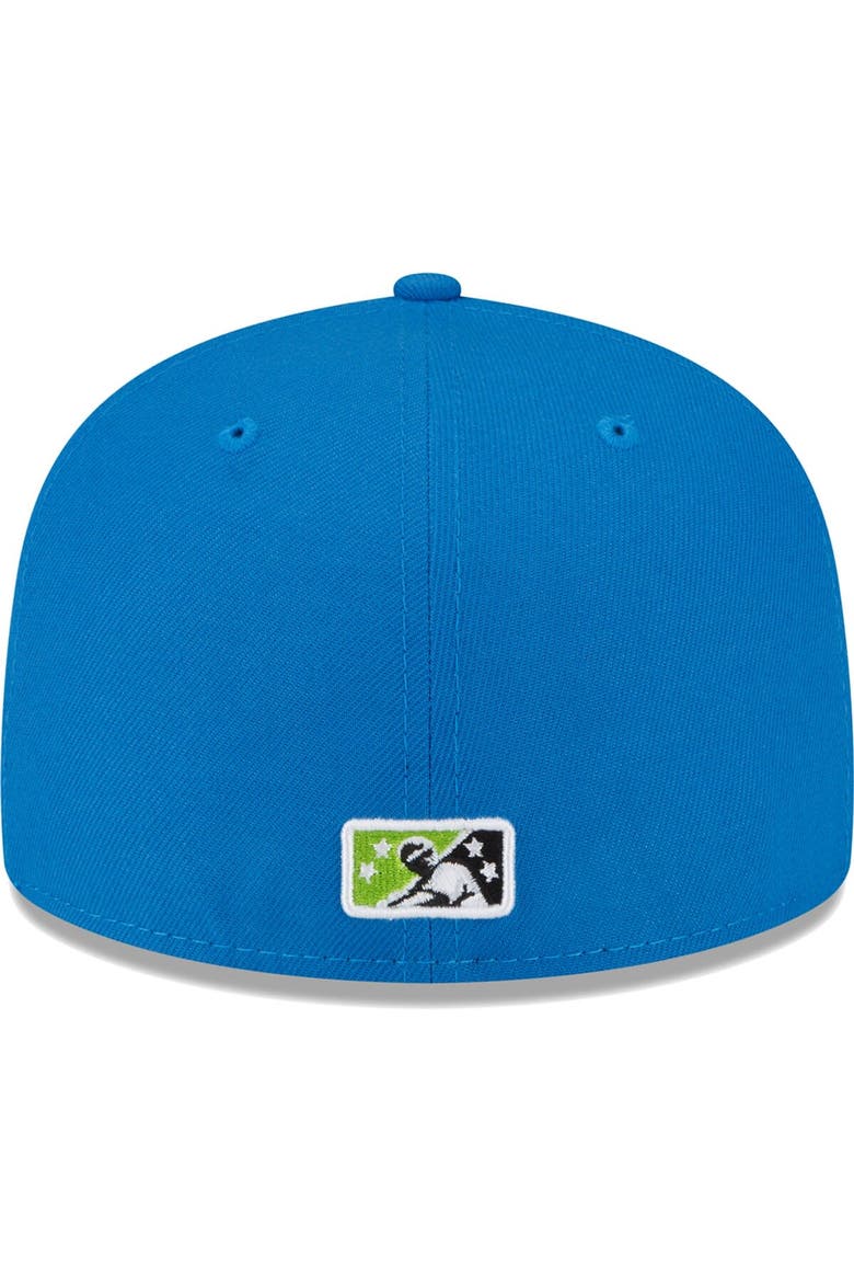 Men's New Era Blue Richmond Flying Squirrels Copa De La Diversion 59FIFTY Fitted Hat, Alternate, color, Blue