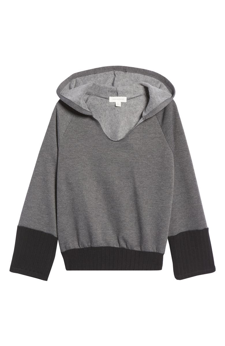 Treasure & Bond Rib Hoodie, Alternate, color, 