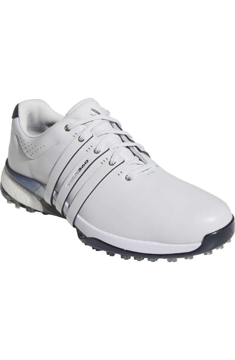 adidas Tour360 25 Spikeless Golf Shoe, Main, color, Grey/ Grey/ Navy