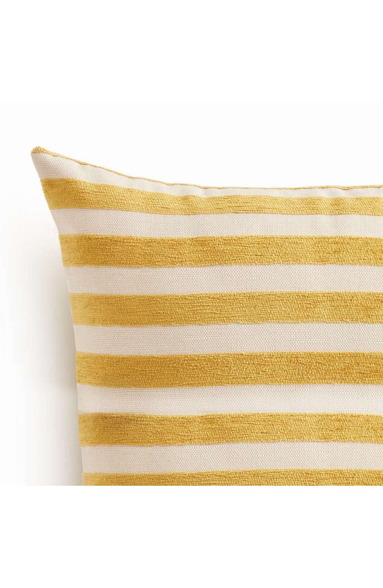 Napa Home & Garden Grant Square Indoor-Outdoor Pillow 24", Alternate, color, Yellow