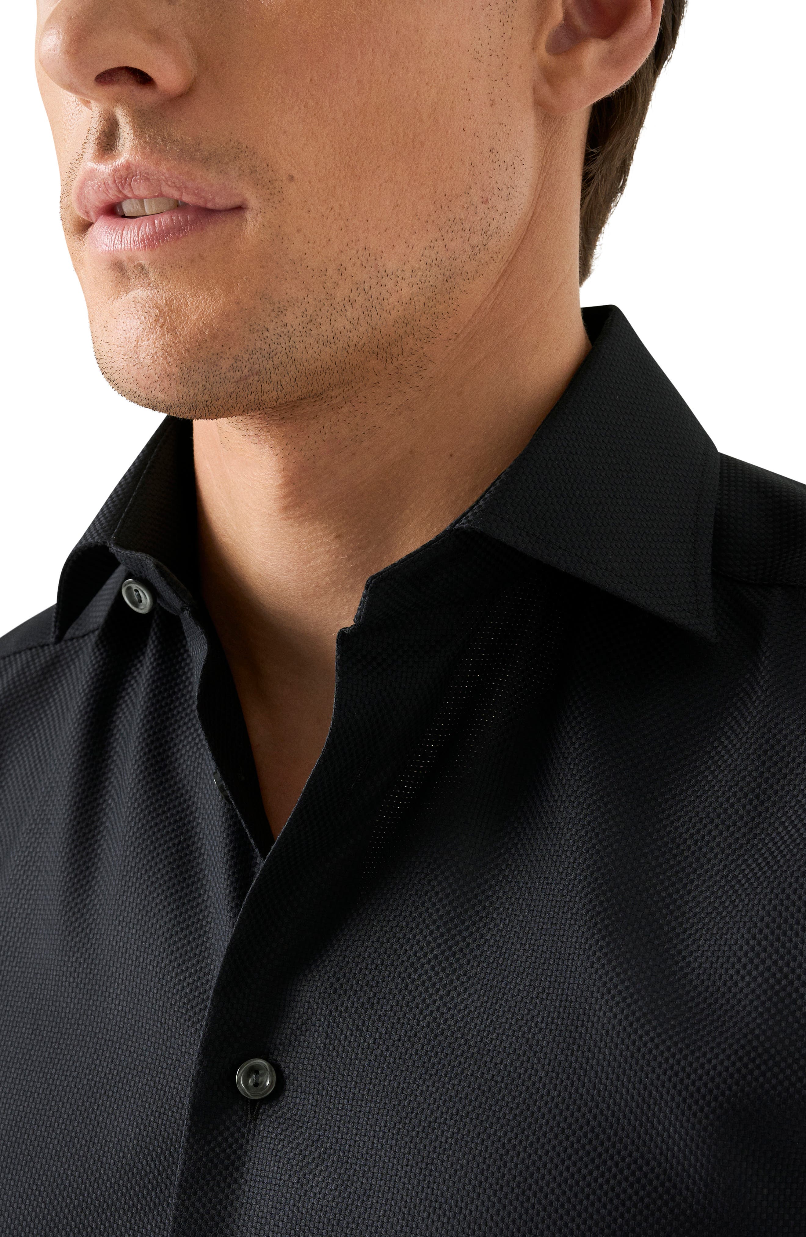 Eton Contemporary Fit Cotton Twill Dress Shirt (Men) | Nordstromrack