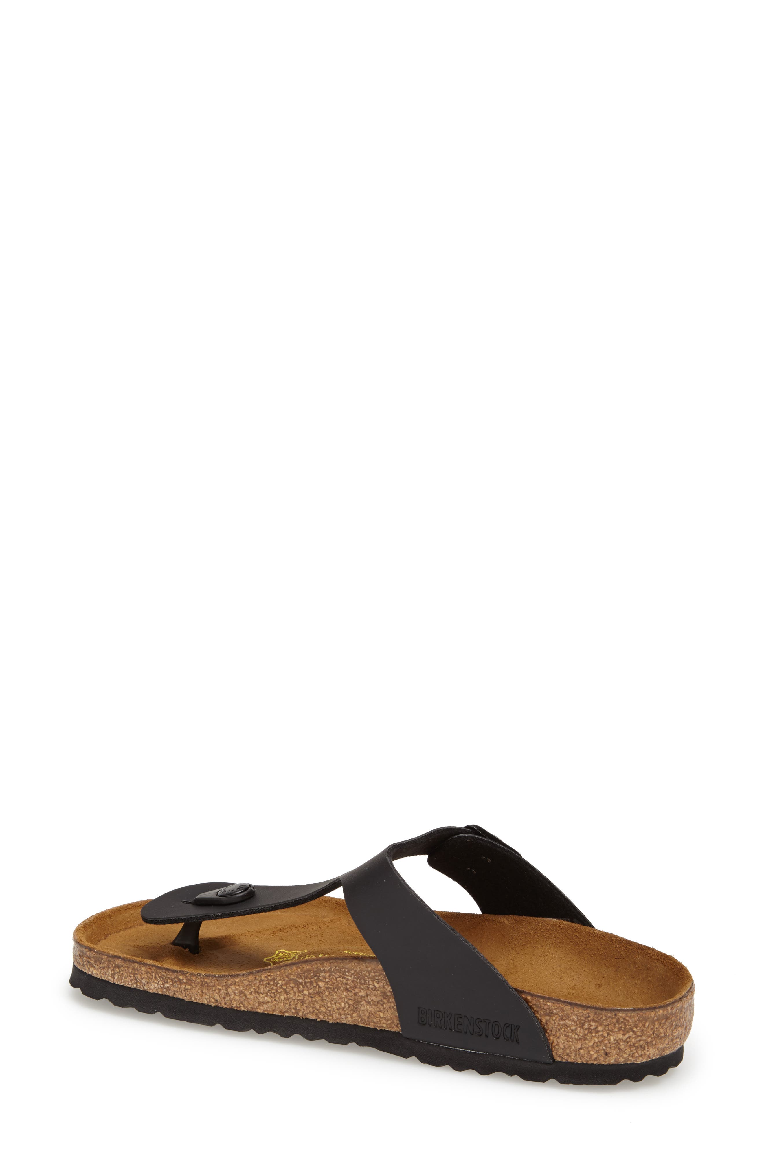 Gizeh Birko-Flor Flip Flop, Main, color, BLACK