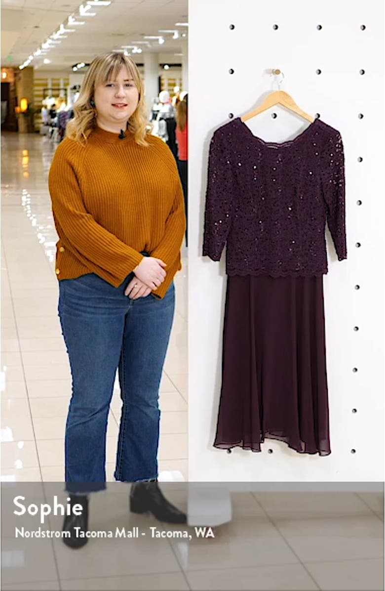 Faux Two-Piece Cocktail Dress, sales video thumbnail