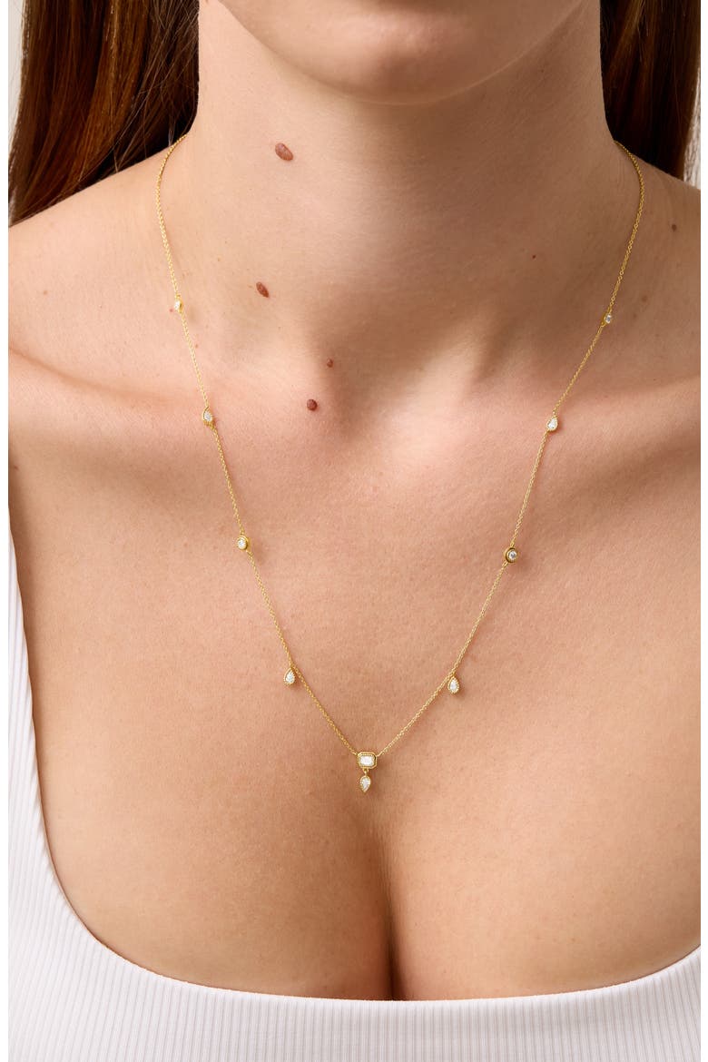 Maya Diamond By The Yard Necklace, Alternate, color, 18K YELLOW GOLD