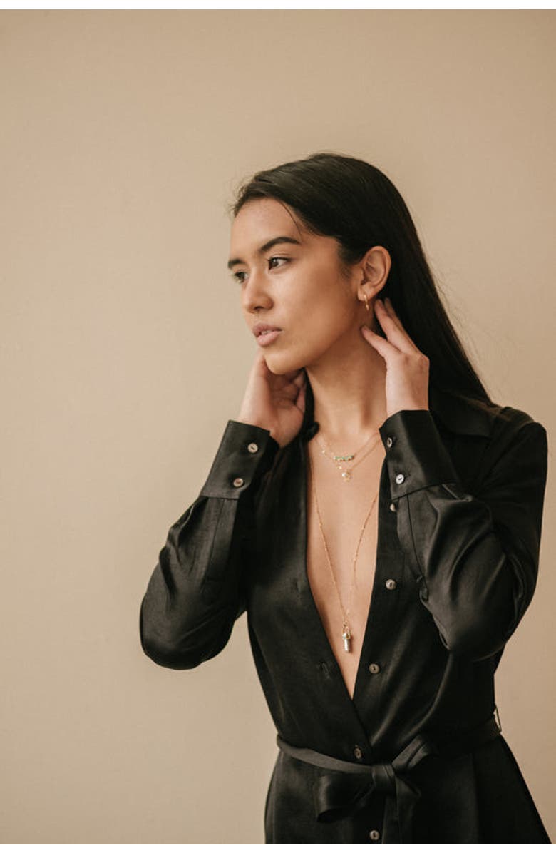 ELLIOT YOUNG CRYSTALIZED HEALING PENDANT, Alternate, color, Silver